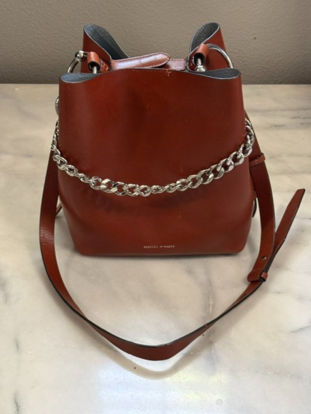 Rebecca Minkoff Brown Leather Crossbody Bag